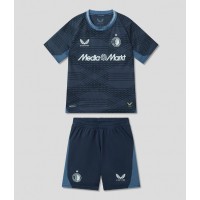 Maglia Calcio Feyenoord Seconda Divisa Bambino 2025-26 Manica Corta (+ pantaloncini)
